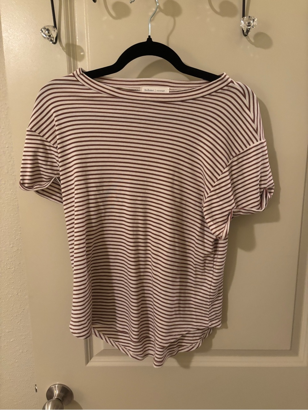 Bohme striped shirt small EUC casual capsule